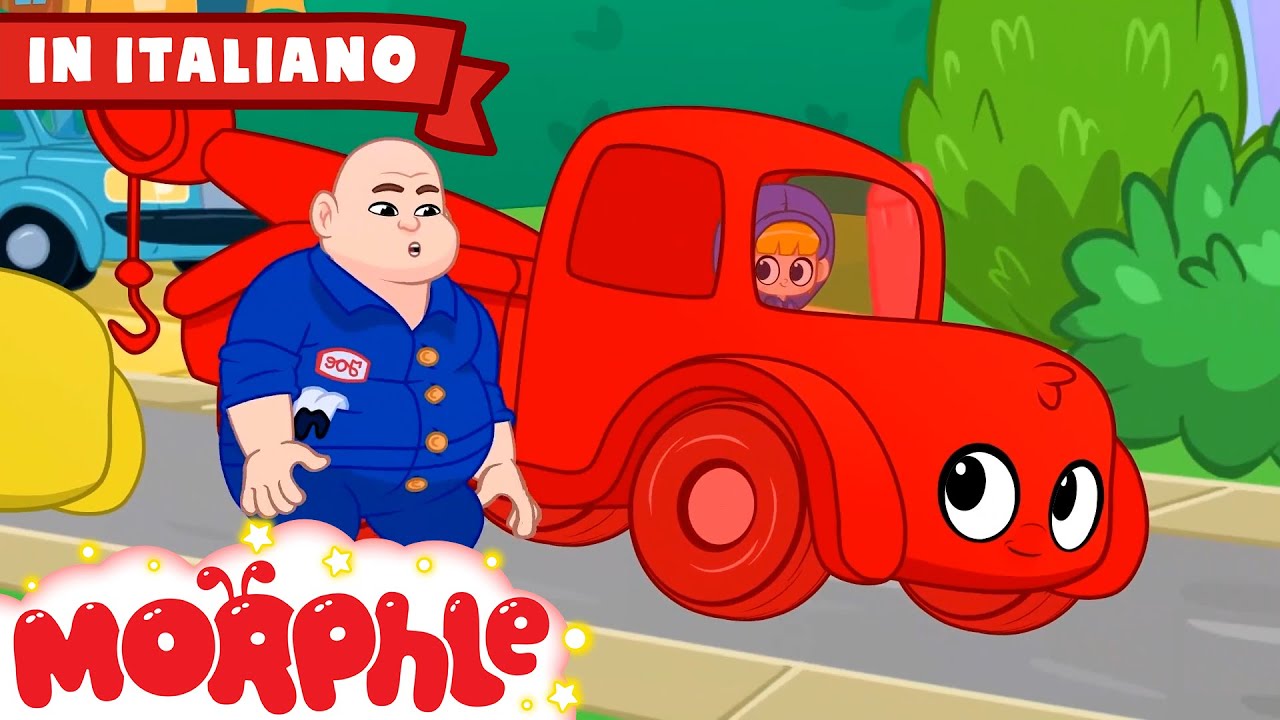 ⁣Il mio carro attrezzi rosso e i ladri di ruote | Cartoni Animati per Bambini | Morphle in Italiano