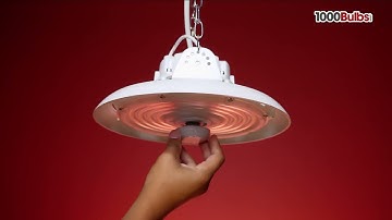Round LED High Bay with Motion Sensor | PLT Solutions