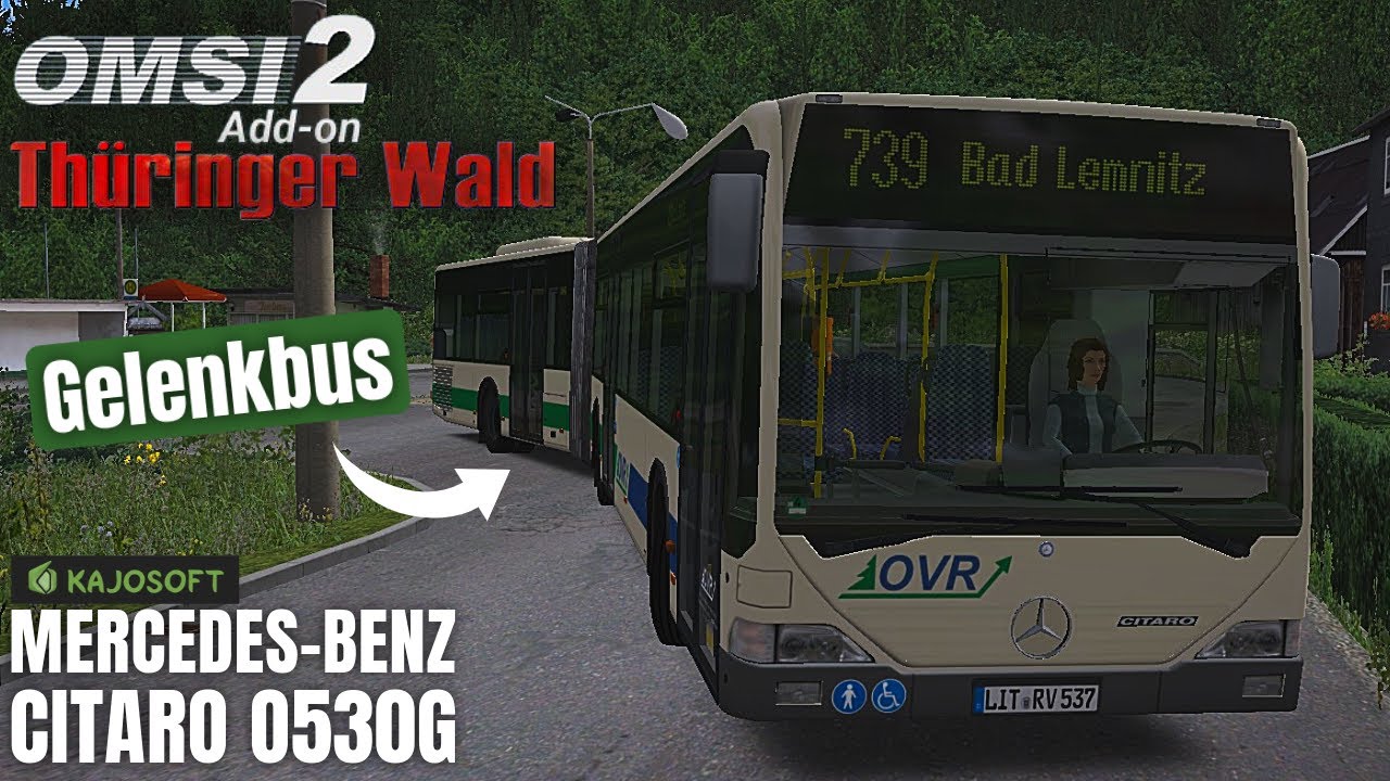 OMSI 2: THÜRINGER WALD - Linie 739 im CITARO SCHLENKI! #339 | PxlKiing