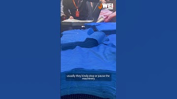 How the JWEI multi-layer cutting machine prevents the material from moving while it is being cut