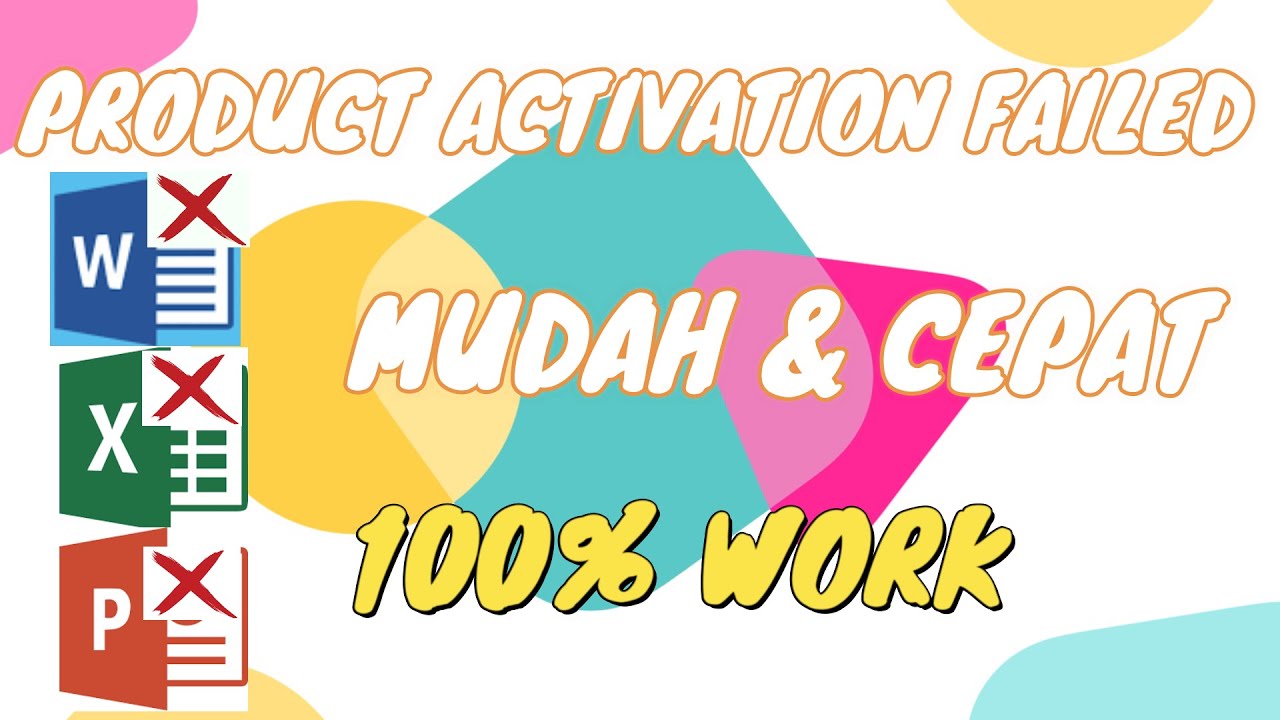 CARA MENGHILANGKAN PRODUCT ACTIVATION FAILED MICROSOFT OFFICE 2016