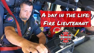 Gig Harbor Fire & Medic One Fire Lieutenant A Day in the Life