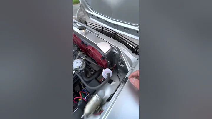 DATSUN 240z, 1972, Installation of F&F Dynamics Electric Radiator Fans.