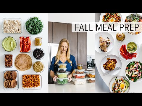 MEAL PREP for FALL  healthy recipes  PDF guide