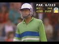 Imran khan batting cameo vs west indies hobart december 1988