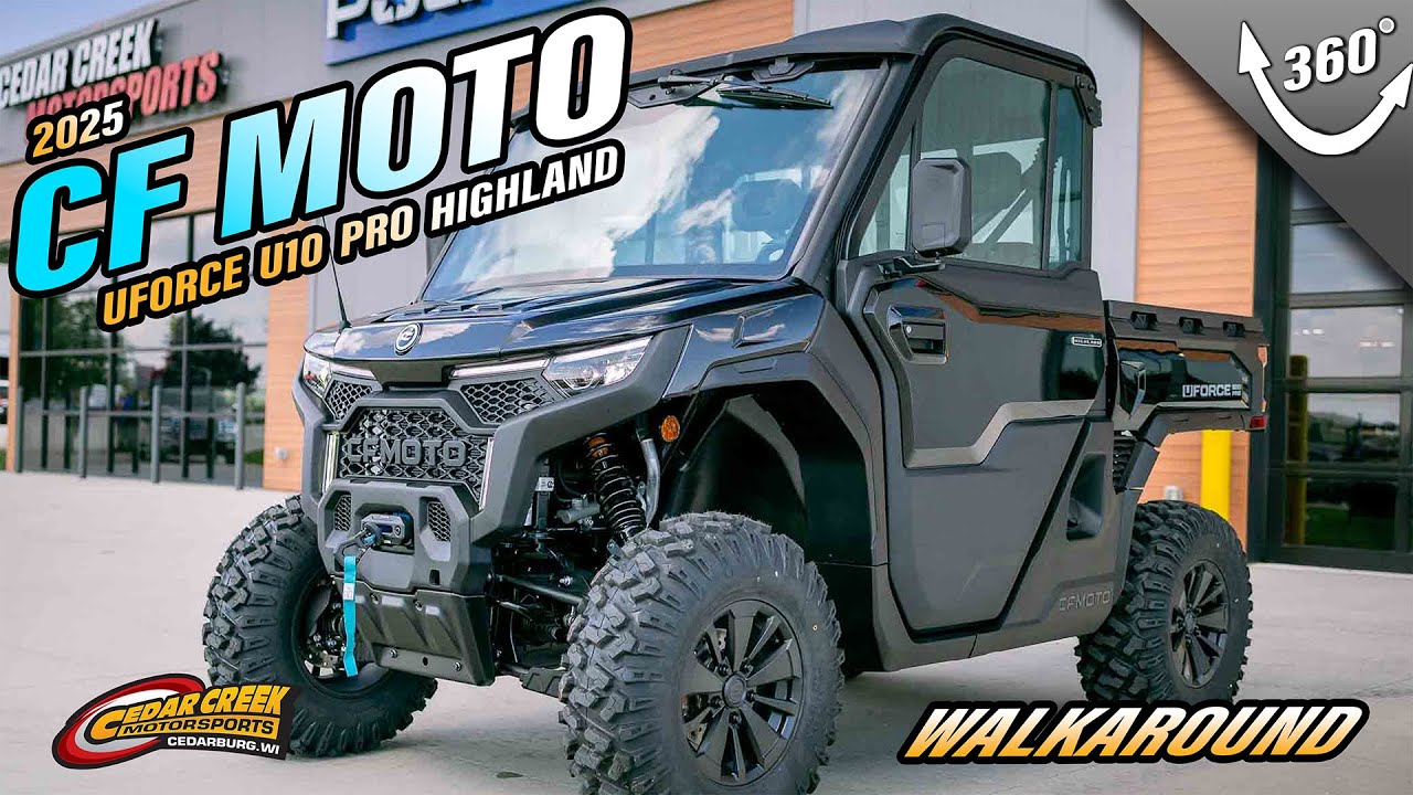 Walkaround | 2025 CFMOTO UFORCE U10 Pro Highland