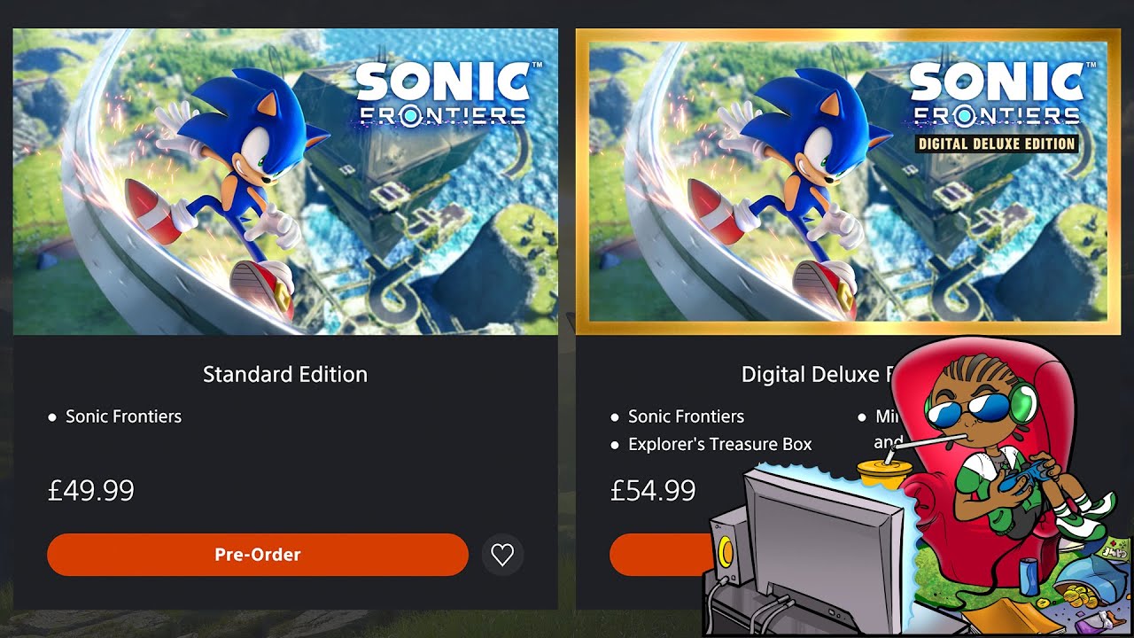 Comprar o Sonic Frontiers