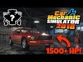 THE ULTIMATE SLEEPER? | Insane Mustang Swap | Car Mechanic Simulator 2018
