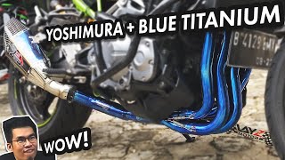 Blue Titanium + Yoshimura R11 = Z900 suara elegant screenshot 5