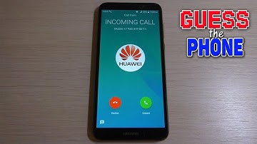 HUAWEI incoming call. Guess the phone model