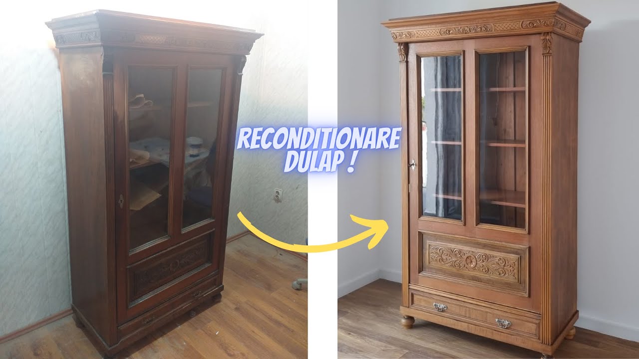 (ep.9) Reconditionare Dulap Vechi ! Vopseste Cu Robi !