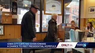 Iowa City cafe has given Iowans a chance to meet presidential hopefuls
