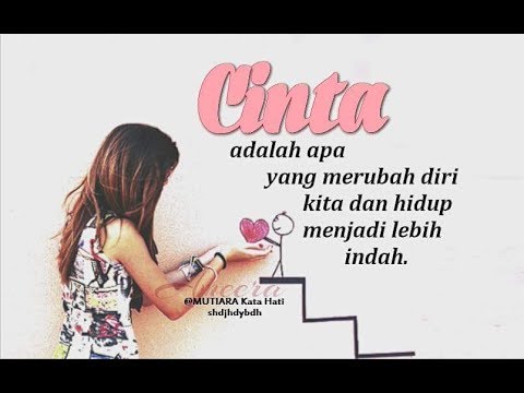  Kata Kata  Cinta  Mutiara Kata  Hati  yg menyentuh  hati  YouTube