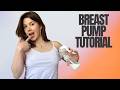 Breastfeeding Milk &amp; Pump Tutorial | Manual Breast Pump Guide | Pump with Me