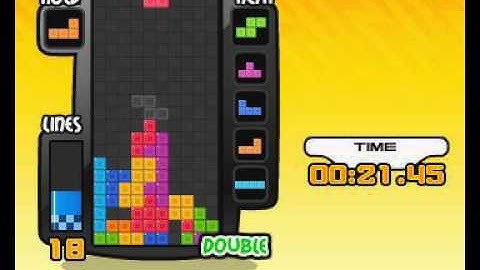 Tetris Battle Sprint:40 lines in 32.67 seconds(4-Wide)