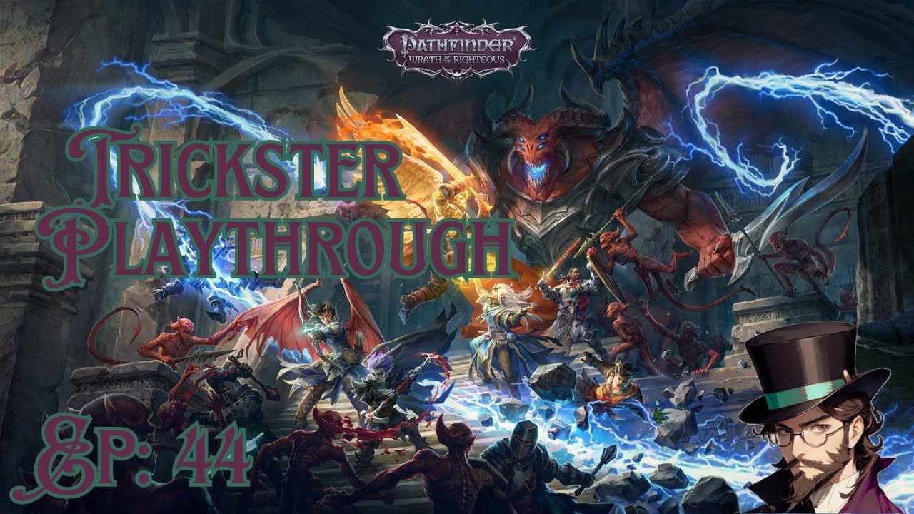 (Stream 44) Pathfinder WOTR Sadistic Game Design Achievement YouTube