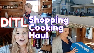 Discount Store Shopping GroceriesCooking Dinner