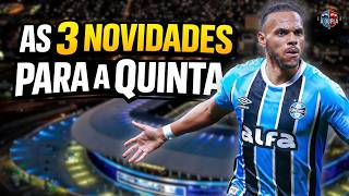 Grêmio As 3 Novidades No Time Para O Jogo Contra O Red Bull Bragantino Novidade Para Castro