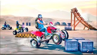 Extreme Stunt Quad Bike Racing - Gameplay Android game - dirt new bike game screenshot 1