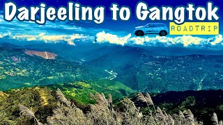 Gangtok EP 01: RoadTrip 2023 | Welcome to Sikkim | Darjeeling to Gangtok | Roving Couple