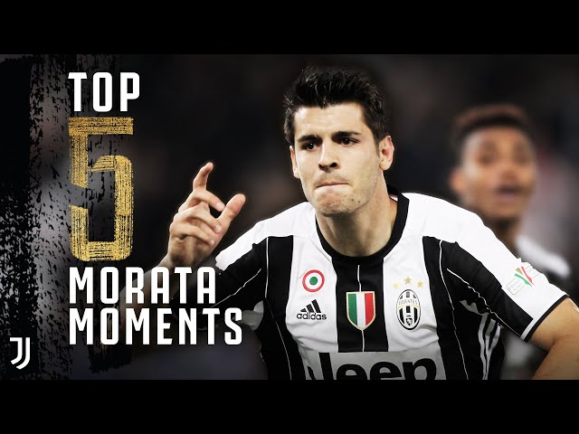 5 Moments of Morata Magic! | Álvaro Morata Top 5 Juventus Moments | Juventus class=