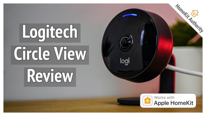 Cámara de seguridad con HomeKit  Circle View de Logitech 