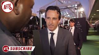 that time Unai Emery had the pleasure of meeting Don Robbie