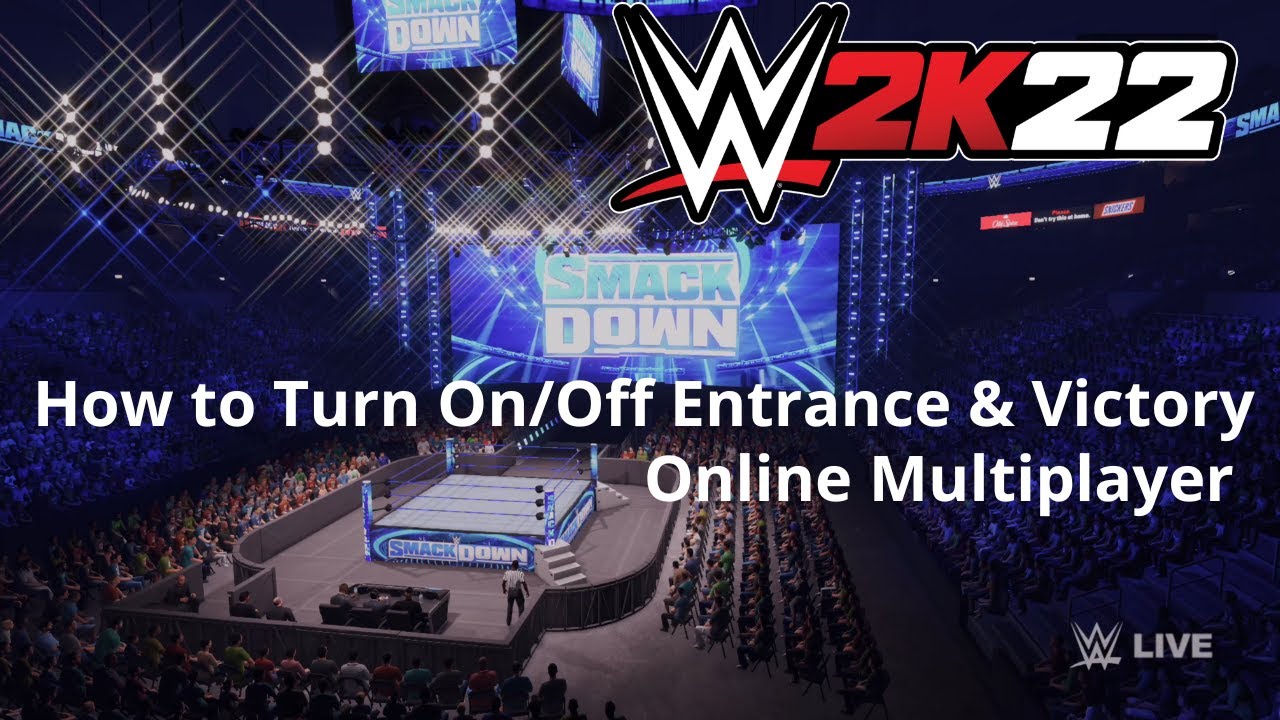 How To Turn On Entrances In Wwe 2k22 Online