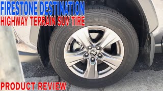 ✅  Firestone Destination LE2 Highway Terrain SUV Tire 225:65R17 102 H 🔴