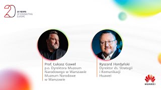 Huawei Polska - Innovation Day 2020: prof. Łukasz Gaweł i Ryszard Hordyński