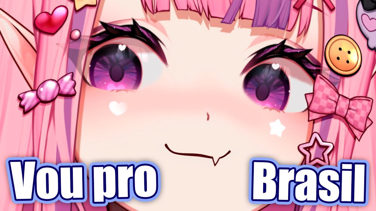 Ironmouse vai vir pro BRASIL!