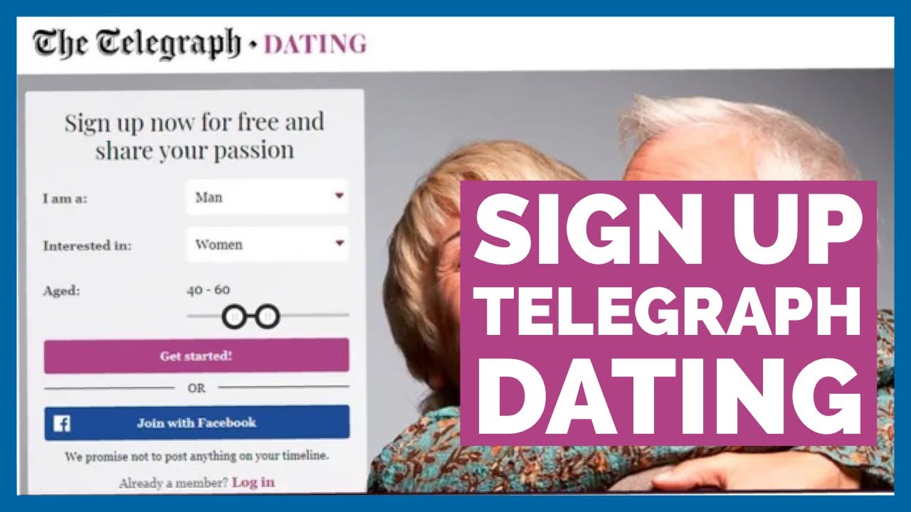 How To Sign Up For Telegraph Online Dating Si…