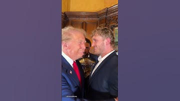 Donald Trump and Logan Paul FACE OFF 👀