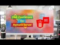 Perform DML Operations on Remote Server in Oracle APEX