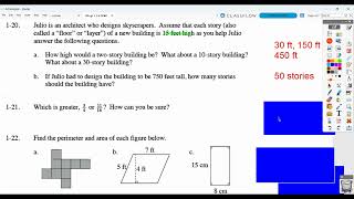 7th gr CPM 1.1.3 HW Correction video (Core Connections 1)