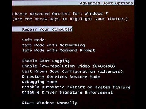 Windows Error Recovery (Won't Boot Windows 7) | Foci