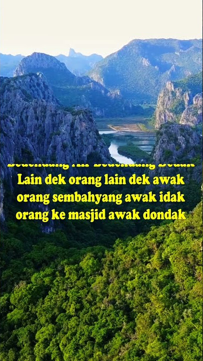 Pantun tunjuk ajar bahasa Jambi #Shorts