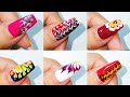 Easy nail art  nail art at home  without any nailart tools