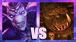 Гримгор Железношкур vs Н`кари: Total War Warhammer 3. Immortal Empires. тесты юнитов v 2.4.0