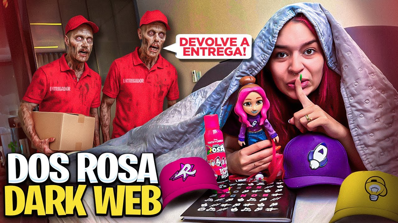 COMPRAMOS PRODUTOS DOS ROSA NA DARK WEB*era amaldiçoado?