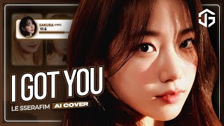 [AI COVER] How would LE SSERAFIM sing - ‘I GOT YOU’ by TWICE (Line Distribution)