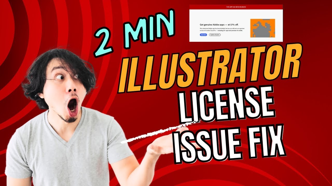 Fix Adobe Illustrator License Issues in 2025 | Quick & Easy Tutorial | Learn with Chion