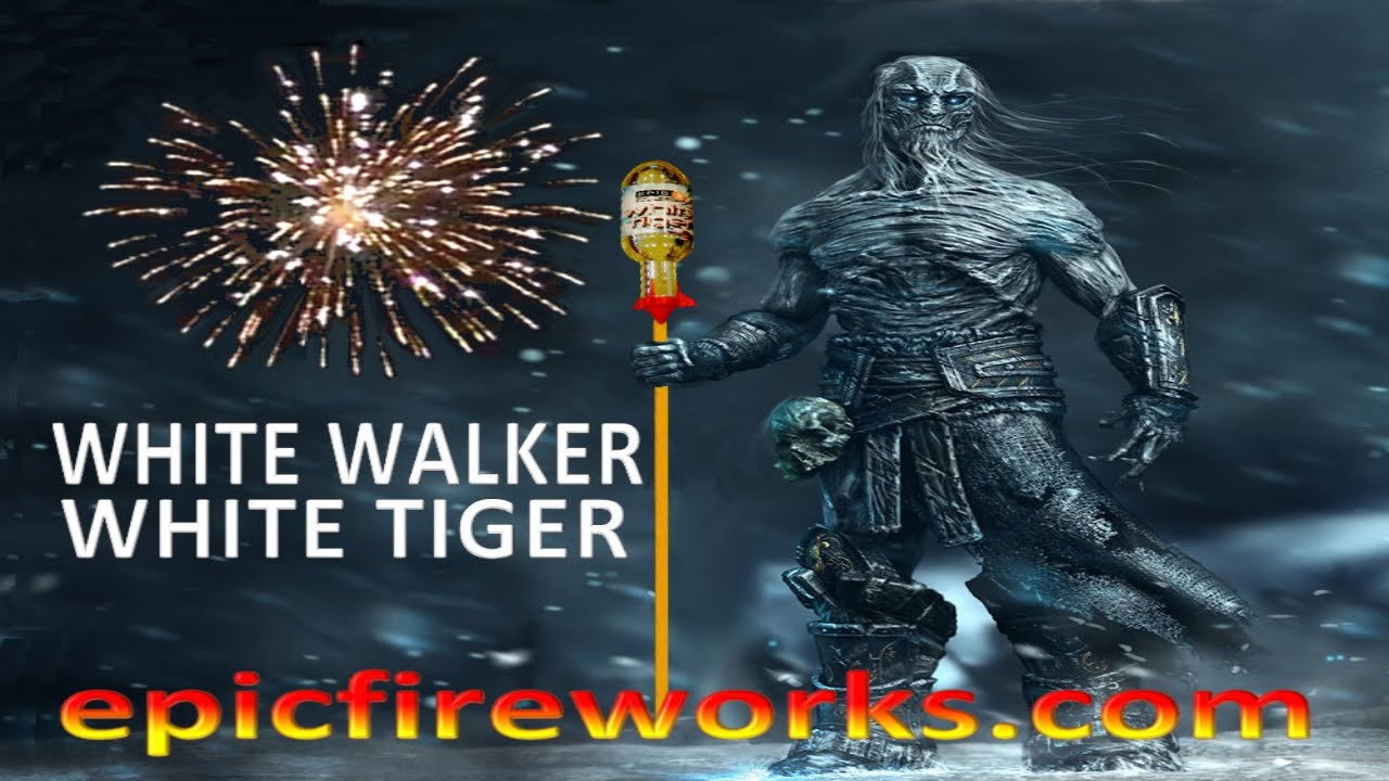 1.3G White Tiger Rocket by Epic Fireworks pyrotechnics for sale