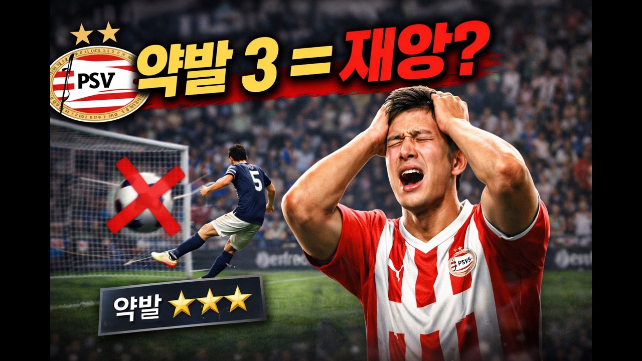 약발 3은 해결 불가한 재앙인가? (feat. PSV 구단가치 1위)