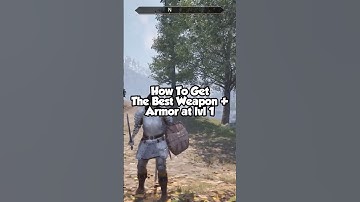 How to get the BEST Weapon and Armor at level 1 In oblivion remastered!