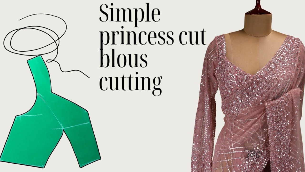 Princess Cut Blouse For Heavy Breasts 