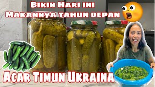 MAKING UKRAINE-STYLE PICKLE CUCUMBER