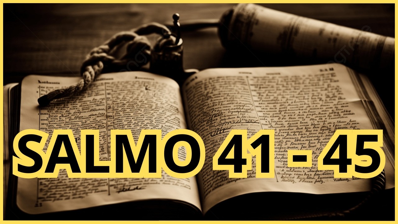 SALMO 41 A 45 I LEITURA DA BÍBLIA COMPLETA