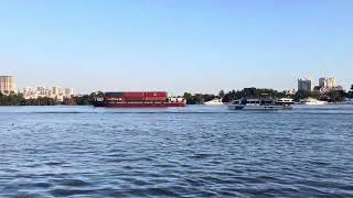 Saigon River Traffic 3