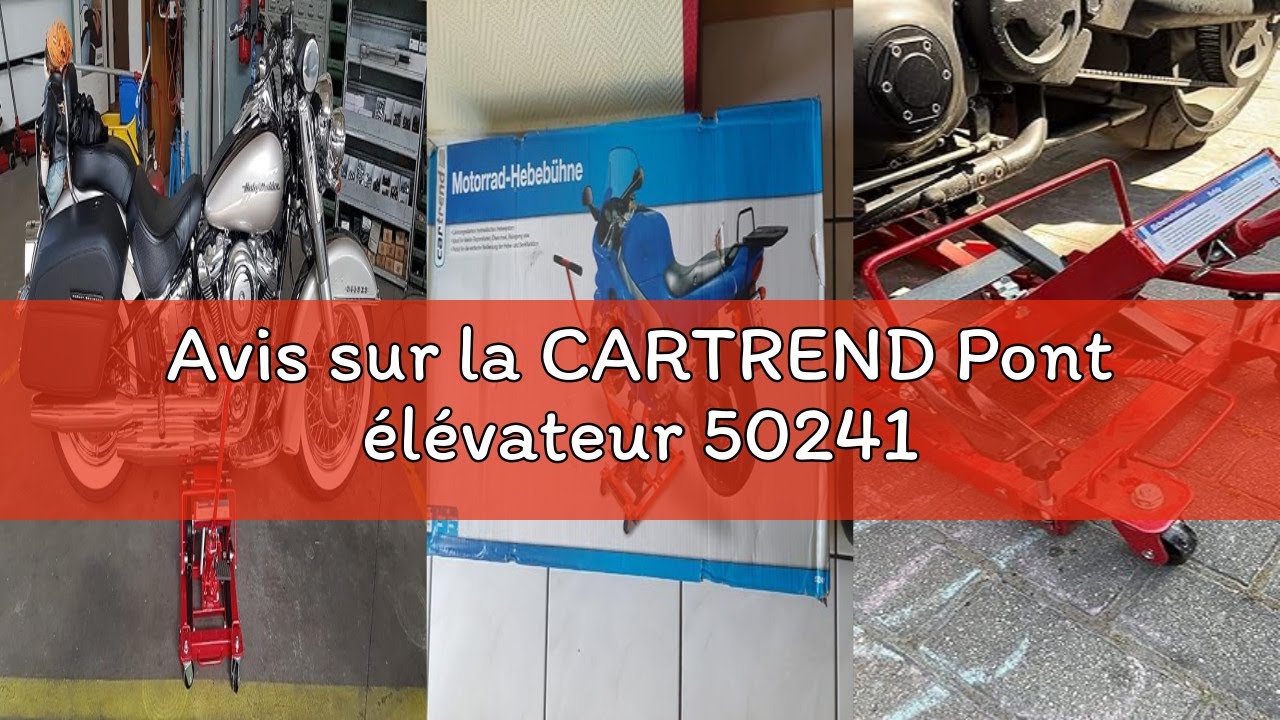 Avis sur la CARTREND Pont élévateur 50241